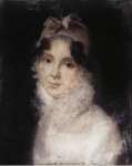 Portrait of a Young Woman in White - Hermitage